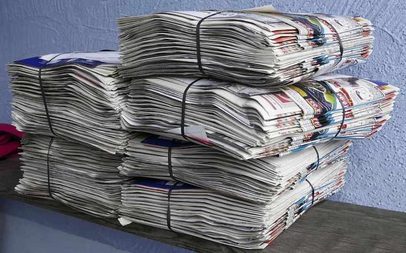 Waste Newsprint Paper